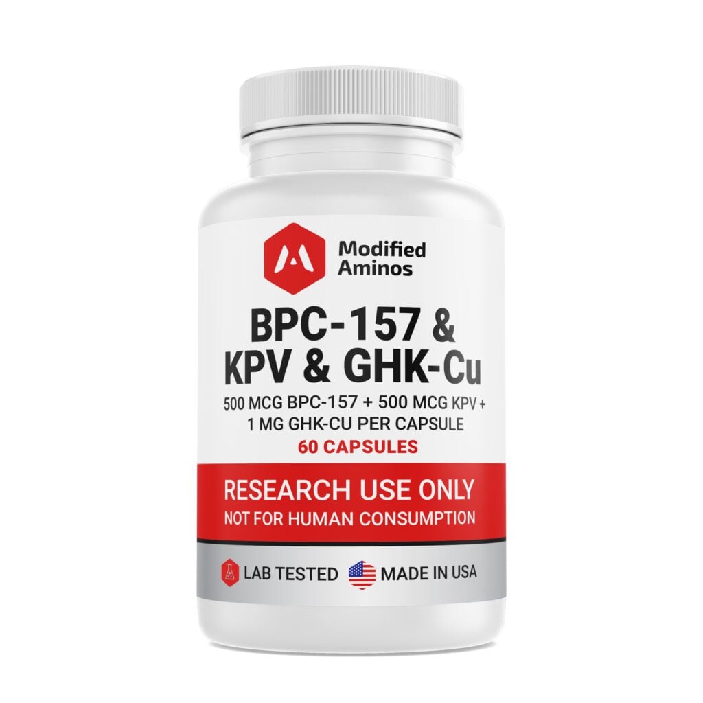 BPC-157 & KPV & GHK-Cu Capsules