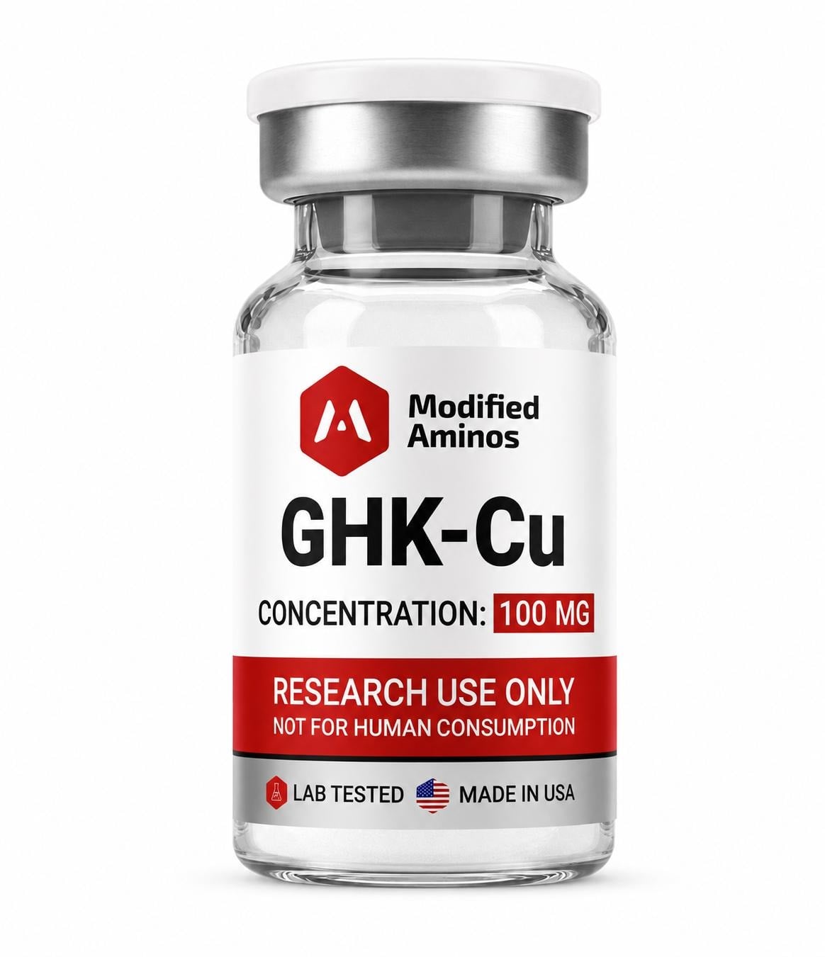 GHK-Cu 100mg Lyophilized Vial