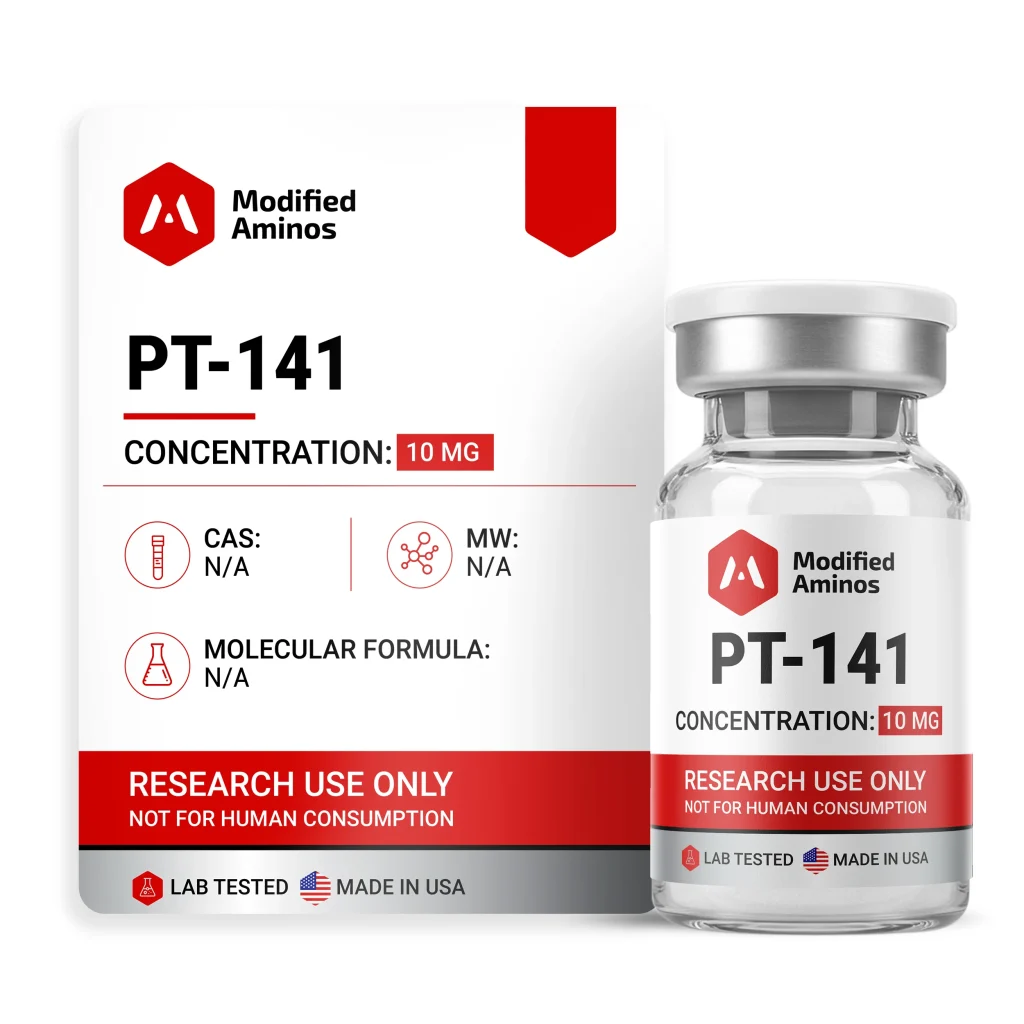 PT-141 10mg Lyophilized Vial