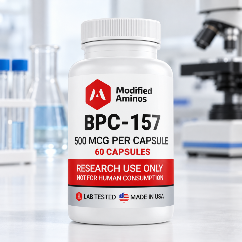 BPC-157 Capsules (60 Capsules Per Bottle)
