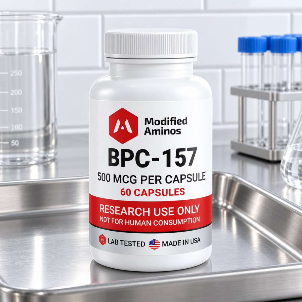 BPC-157 Capsules (60 Capsules Per Bottle)