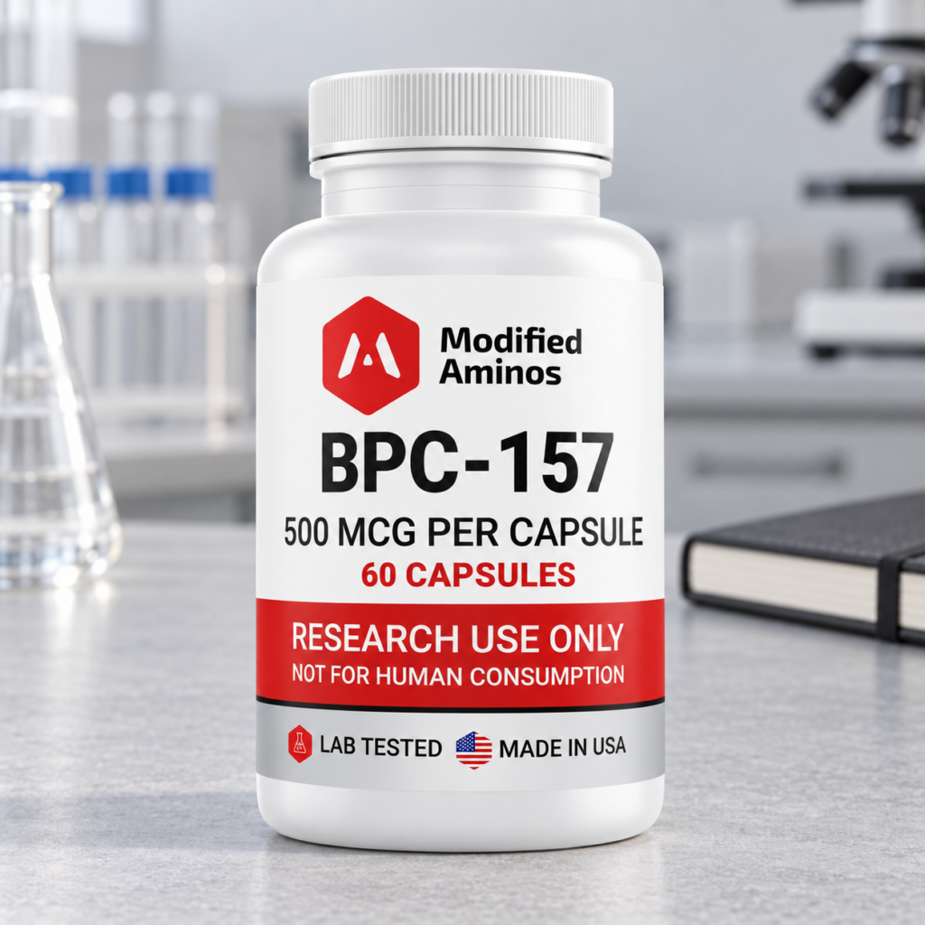 BPC-157 Capsules (60 Capsules Per Bottle)