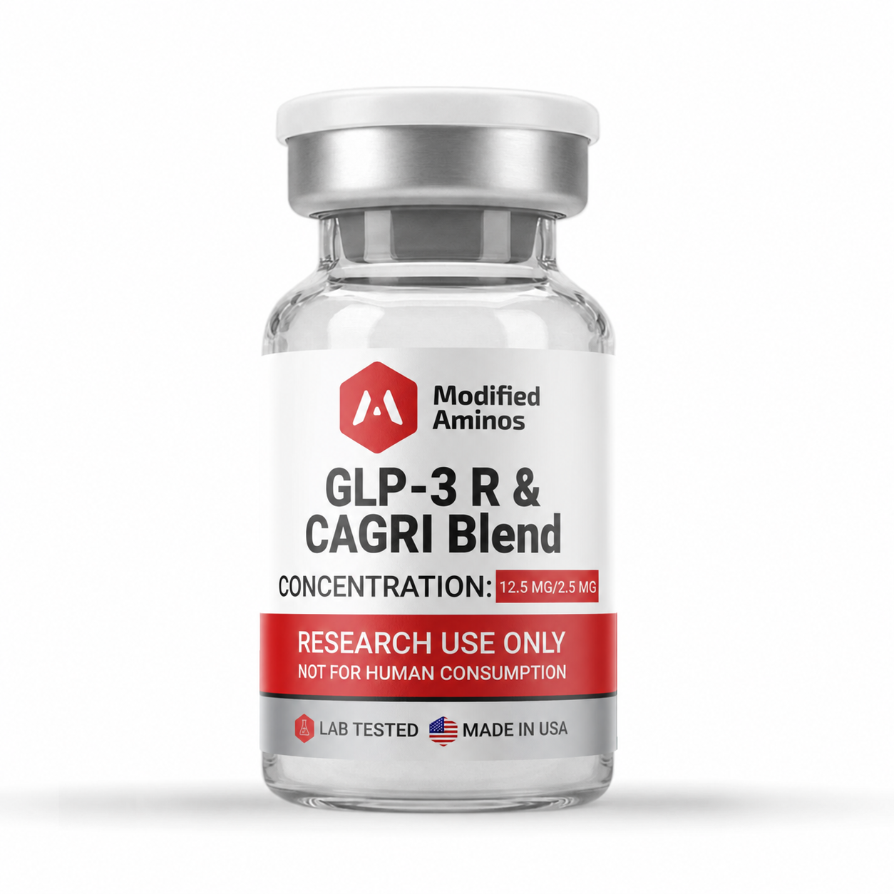 glp3-r / cagrilintide blend GLP-3 R & CAGRI 12.5mg/2.5mg Lyophilized Vial Médicament Vitamine B12 Gerda